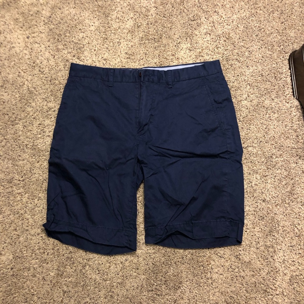 Navy Blue Polo Shorts